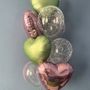 Helium balloons and foils